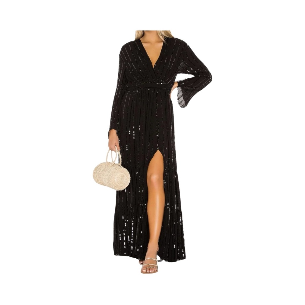 NWT SUNDRESS Nataly Long Sequined Dress